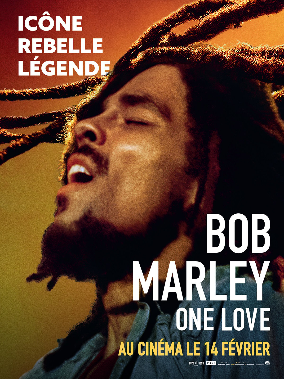 Affiche film BOB MARLEY : ONE LOVE