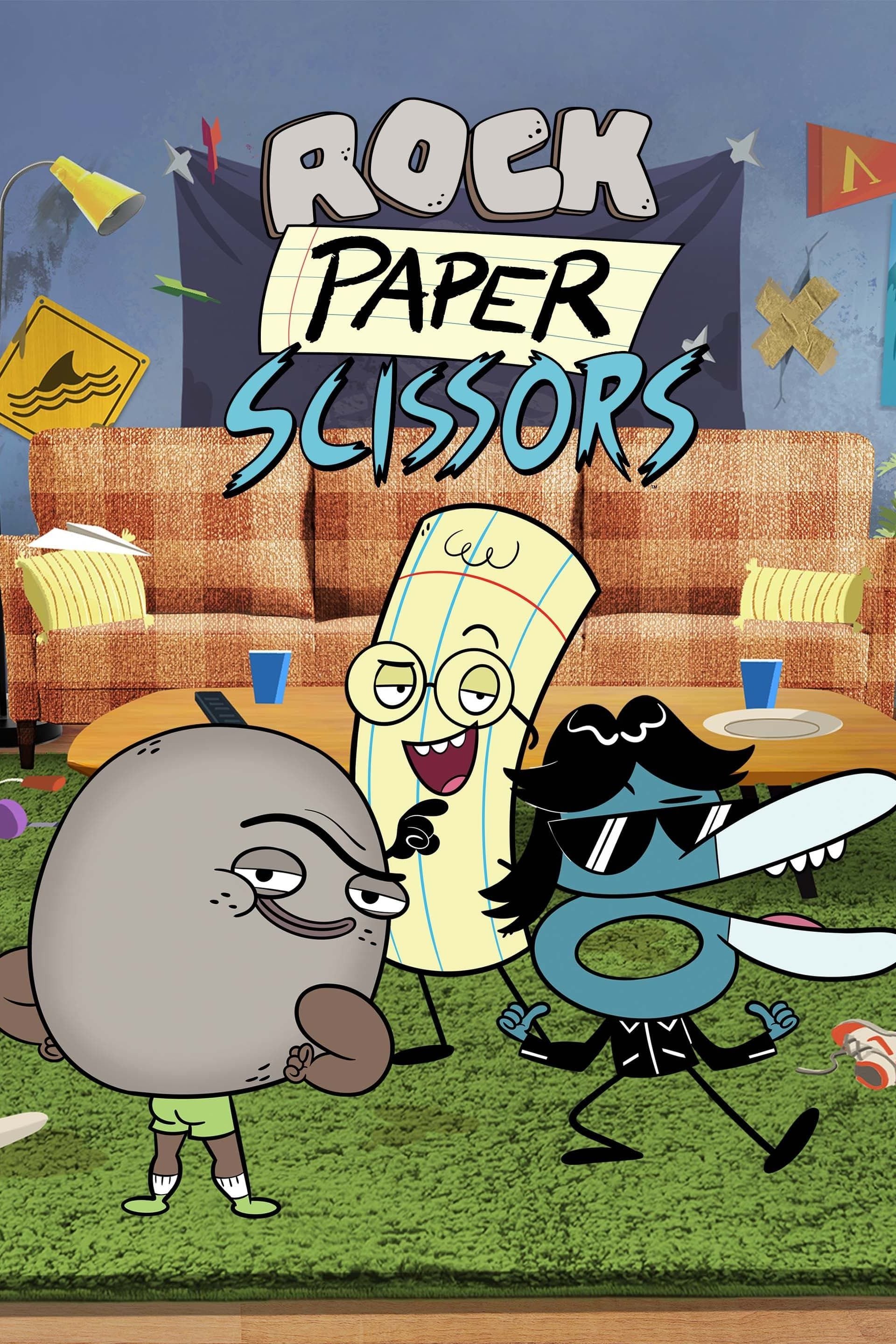 Happy Scissors Rps Pierre, Feuille, Ciseaux - Série TV 2023 - AlloCiné