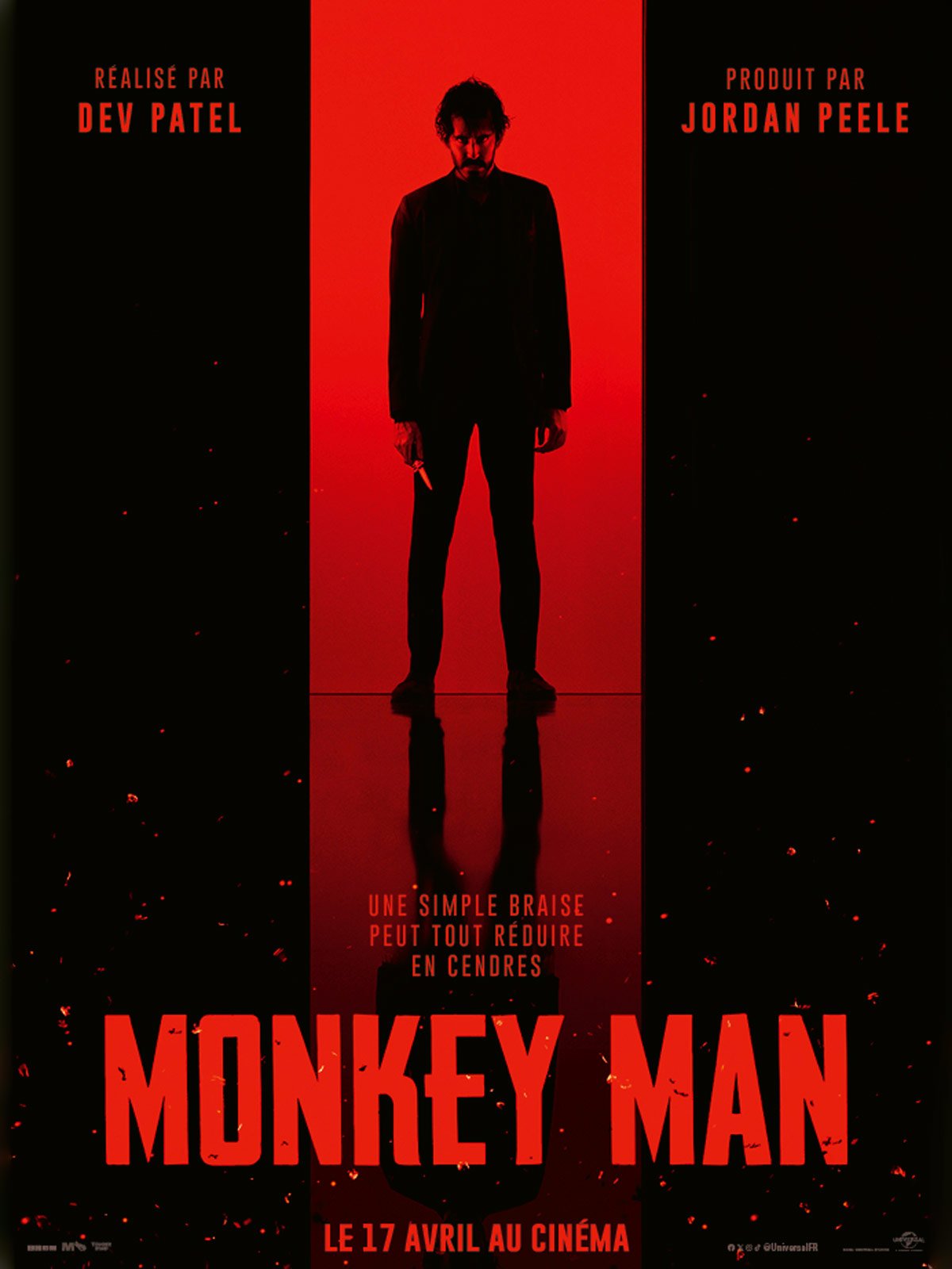 Affiche film MONKEY MAN