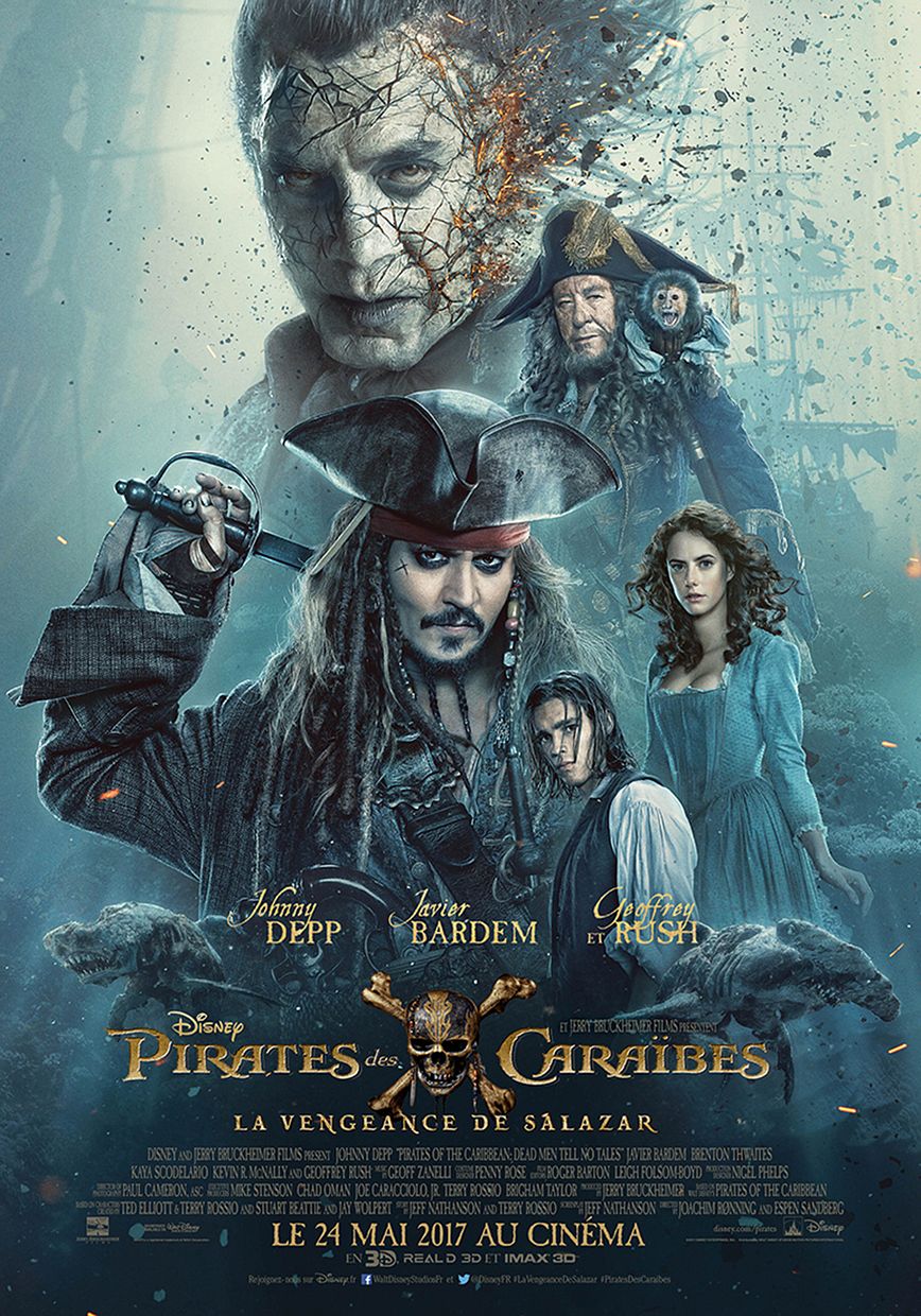 Pirates des Caraïbes la Vengeance de Salazar (2017) au Cinéma Sainte