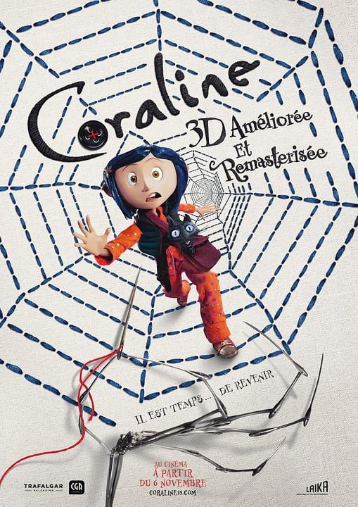 Coraline 15ème Anniversaire : Affiche