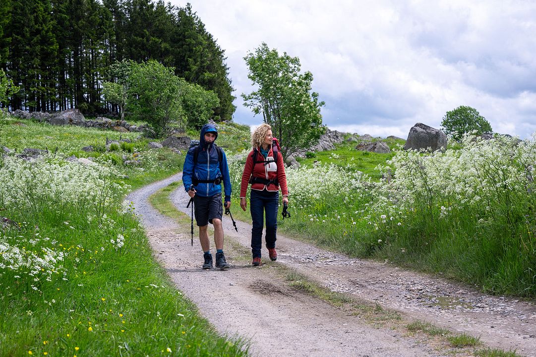 Compostelle : Photo Alexandra Lamy, Julien Le Berre