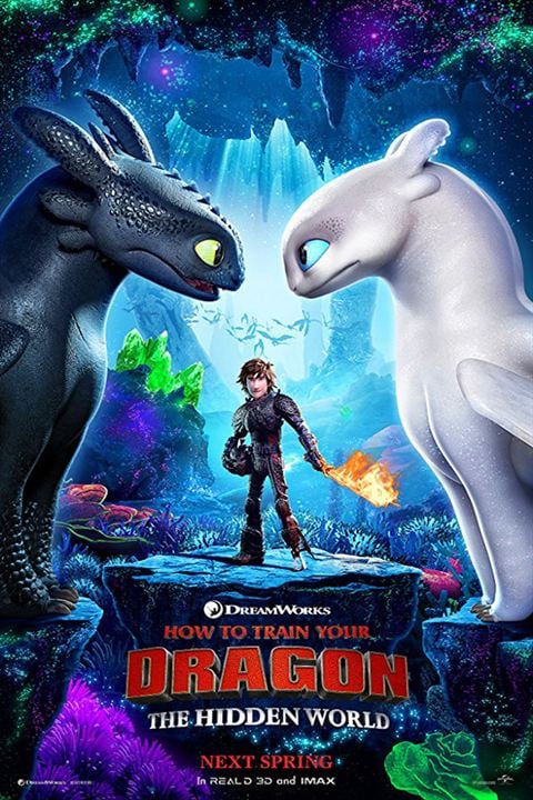 Dragons 3 : Le monde caché : Affiche