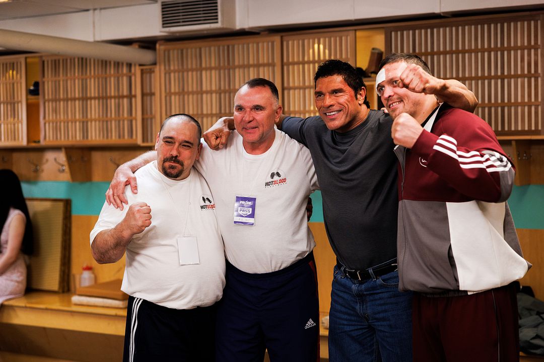 Smashing Machine : Photo Oleksandr Usyk, Dwayne Johnson