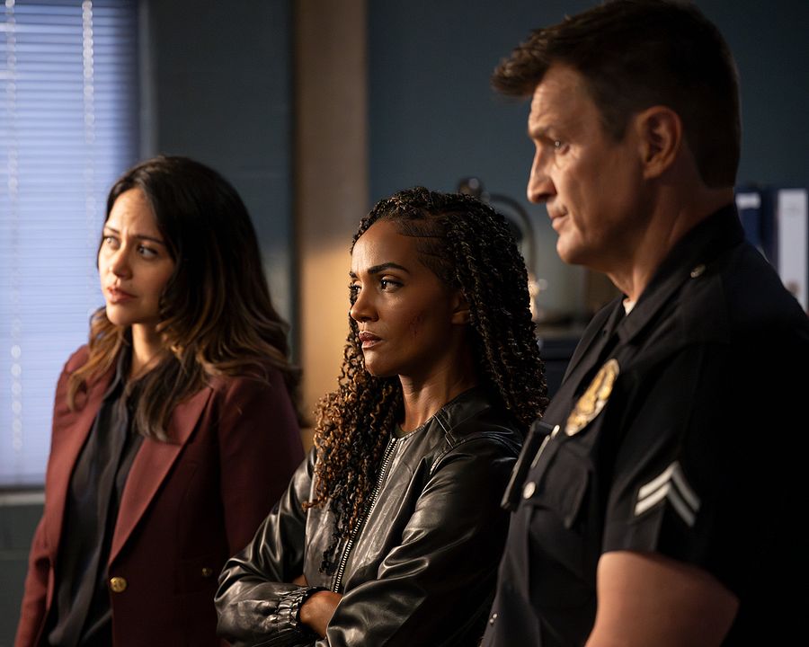 The Rookie : le flic de Los Angeles : Photo Mekia Cox, Alyssa Diaz, Nathan Fillion