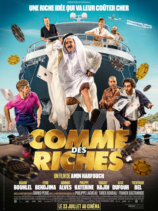 Comme des riches : Affiche