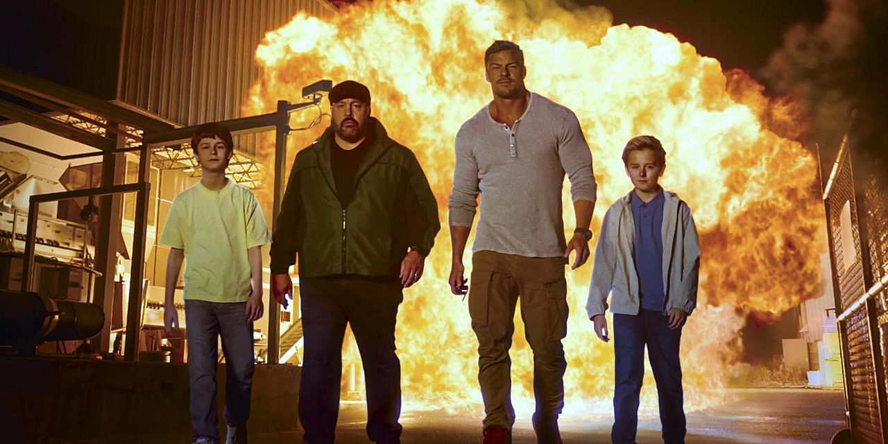 Une journée incontrôlable : Photo Kevin James, Benjamin Pajak, Alan Ritchson, Banks Pierce