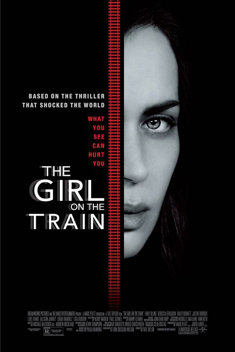 La Fille du train : Affiche