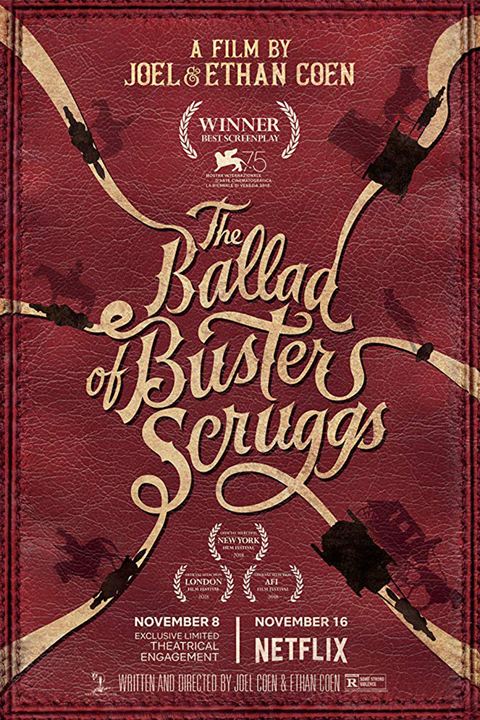 La Ballade de Buster Scruggs : Affiche