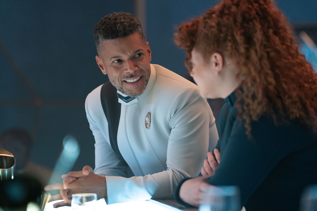 Photo Mary Wiseman, Wilson Cruz