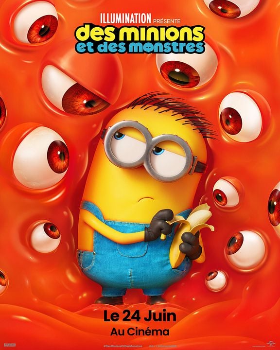 Des Minions et des monstres : Affiche