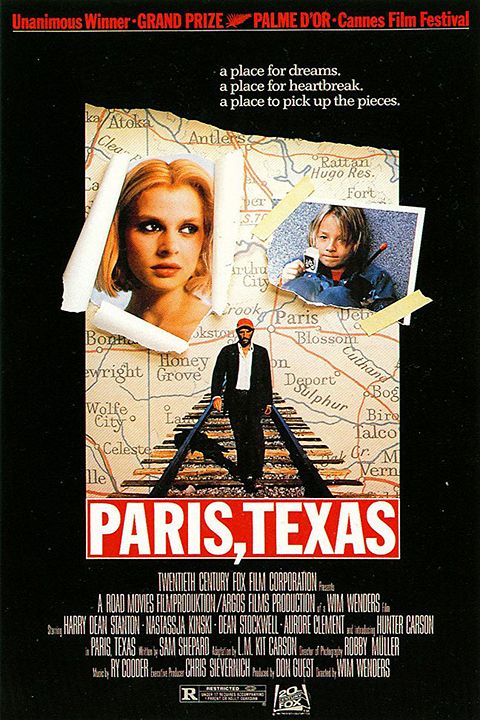 Paris, Texas : Affiche