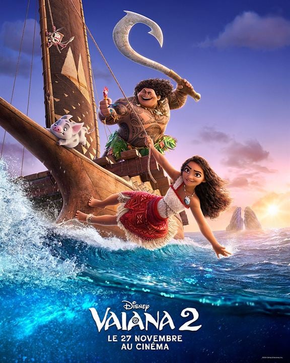 Vaiana 2 : Affiche