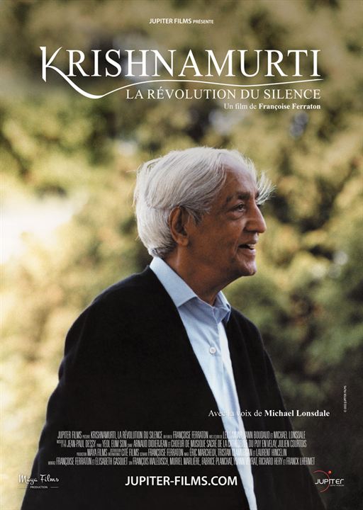 Krishnamurti, la révolution du silence : Affiche