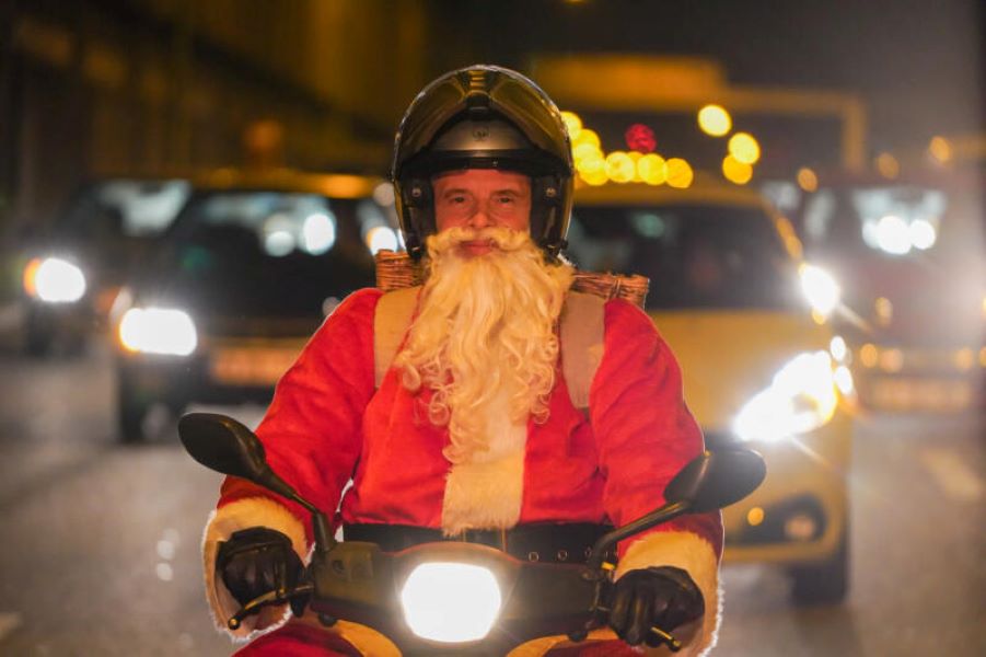 Père Noël à domicile : Photo Medi Sadoun