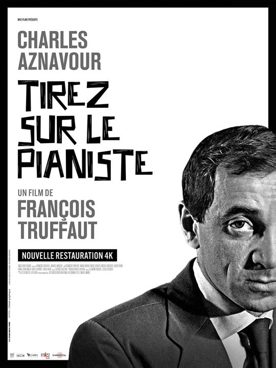 Tirez sur le pianiste : Affiche