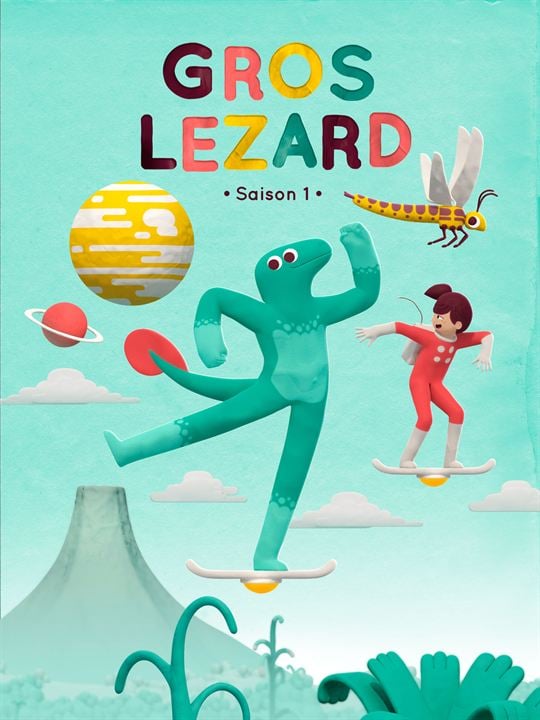 Gros lézard : Affiche