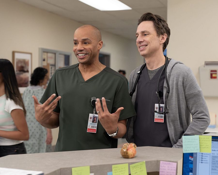 Scrubs : Photo Donald Faison, Zach Braff