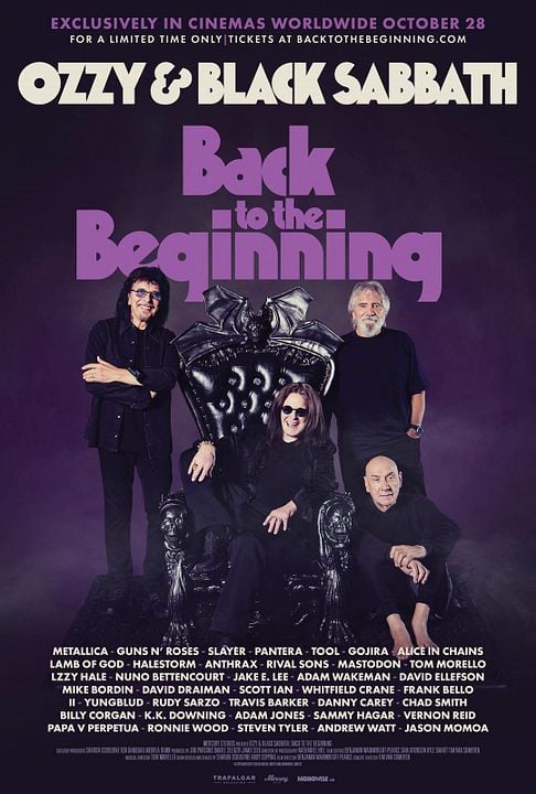 Ozzy & Black Sabbath : Back to the Beginning : Affiche