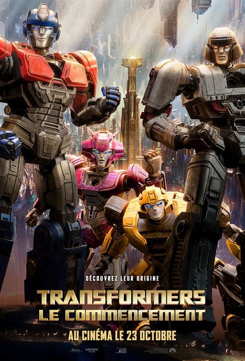 Transformers : le commencement : Affiche