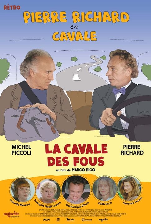 La Cavale des fous : Affiche