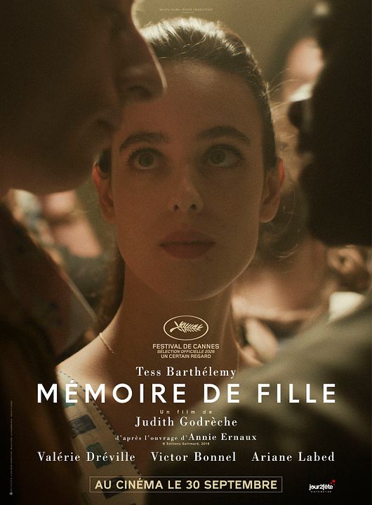 Mémoire de fille : Affiche