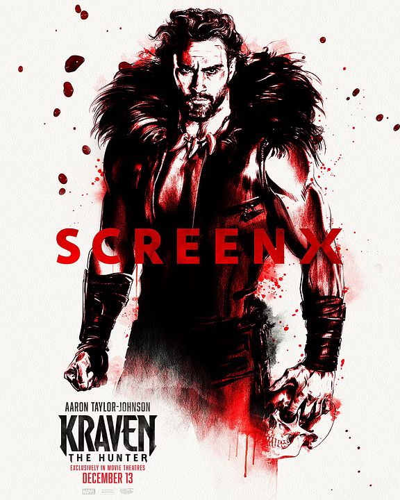 Kraven The Hunter : Affiche
