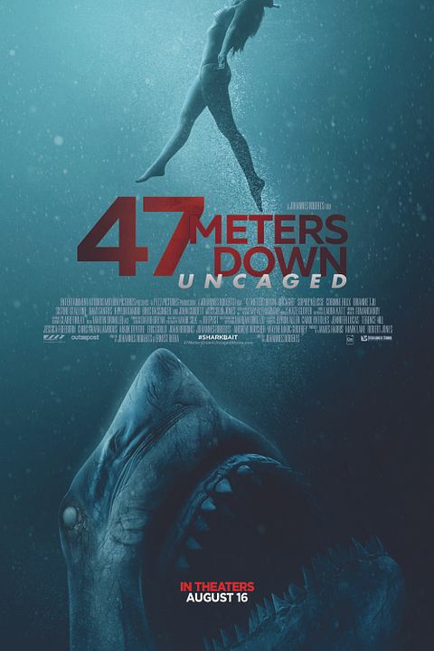 47 Meters Down: Uncaged : Affiche