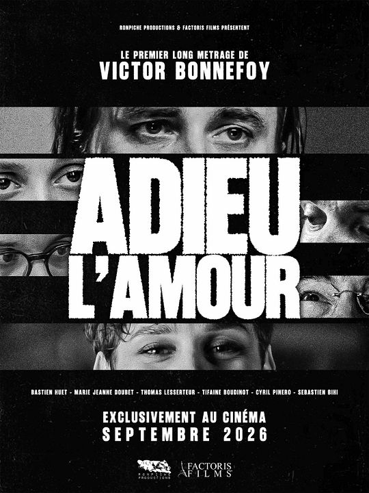 Adieu l’amour : Affiche