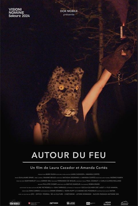 Autour du feu : Affiche