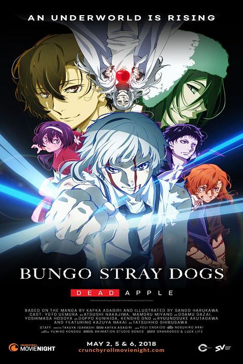 Bungou Stray Dogs: Dead Apple : Affiche