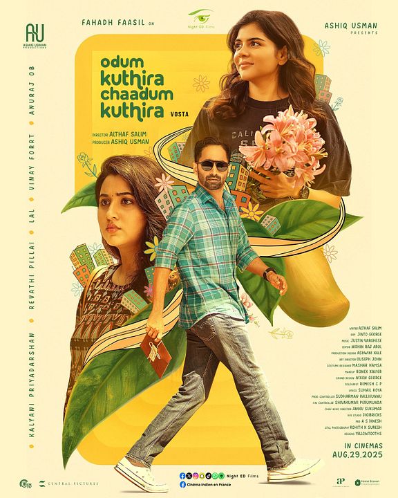 Odum Kuthira Chadum Kuthira : Affiche