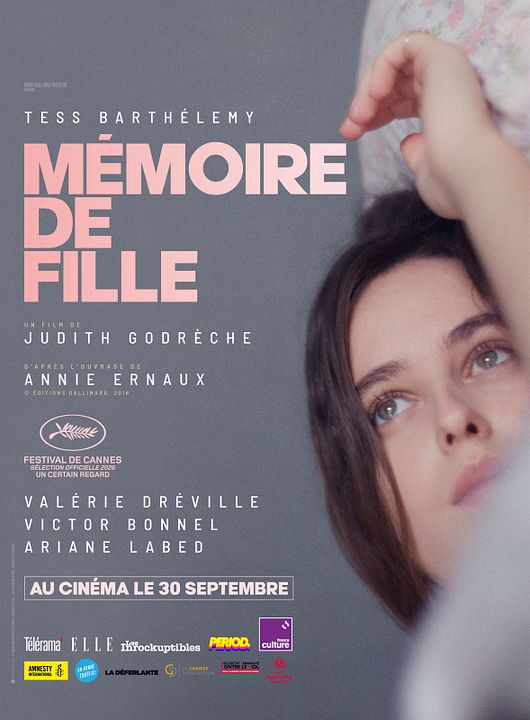 Mémoire de fille : Affiche