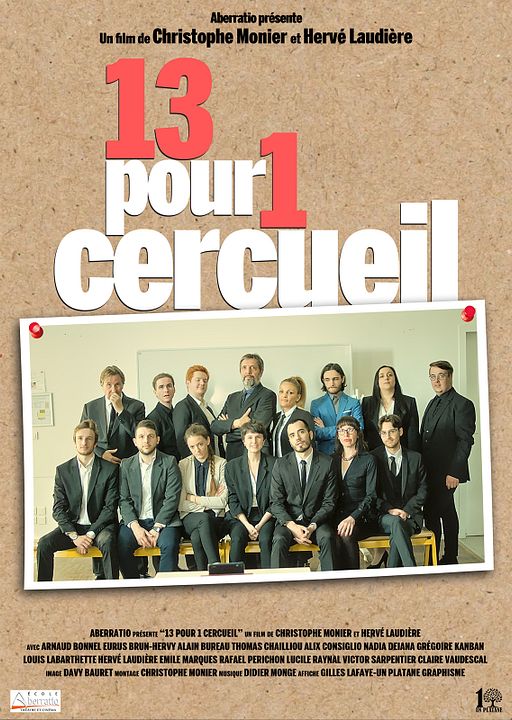 13 pour 1 cercueil : Affiche