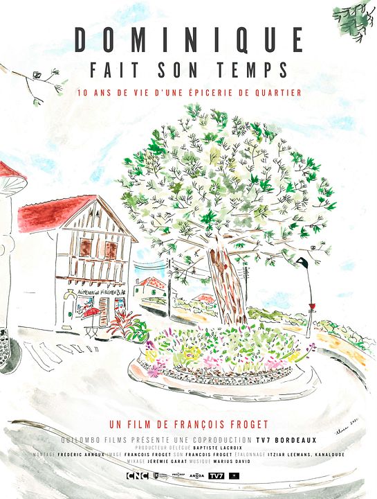 Dominique fait son temps : Affiche