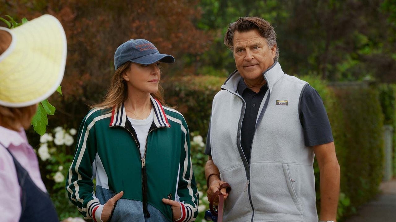 Photo Ted McGinley, Christa Miller-Lawrence