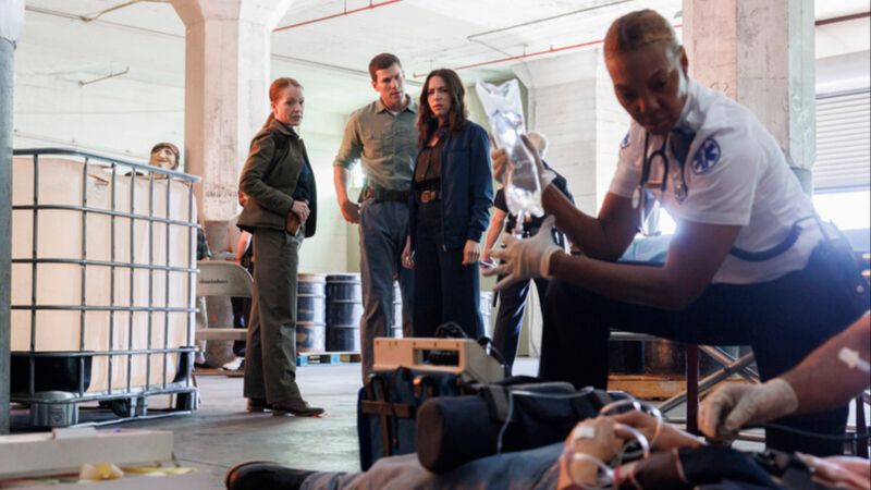 NCIS: Origins : Photo Mariel Molino, Austin Stowell