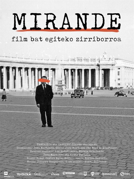 Mirande, ébauches pour un film : Affiche