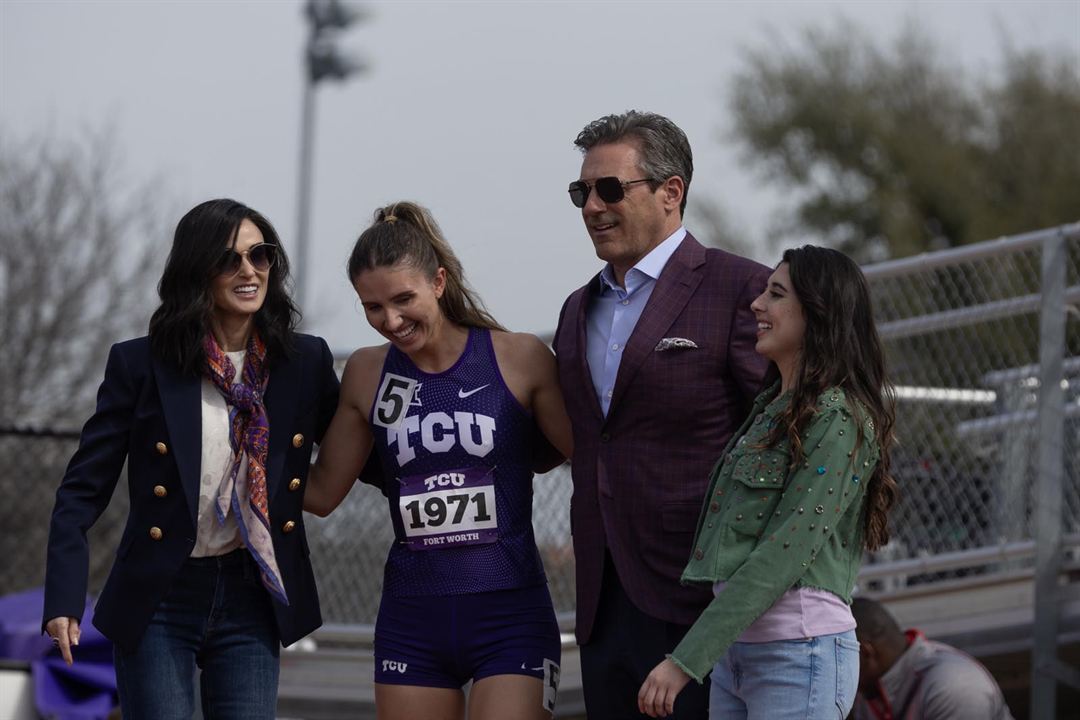 Photo Paulina Chavez, Jon Hamm, Demi Moore