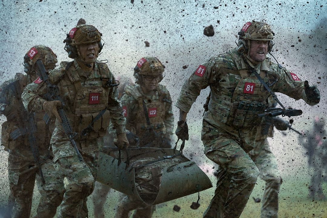 War Machine : Photo Heather Burridge, Richard Cotta, Alan Ritchson, Yuchen Wang
