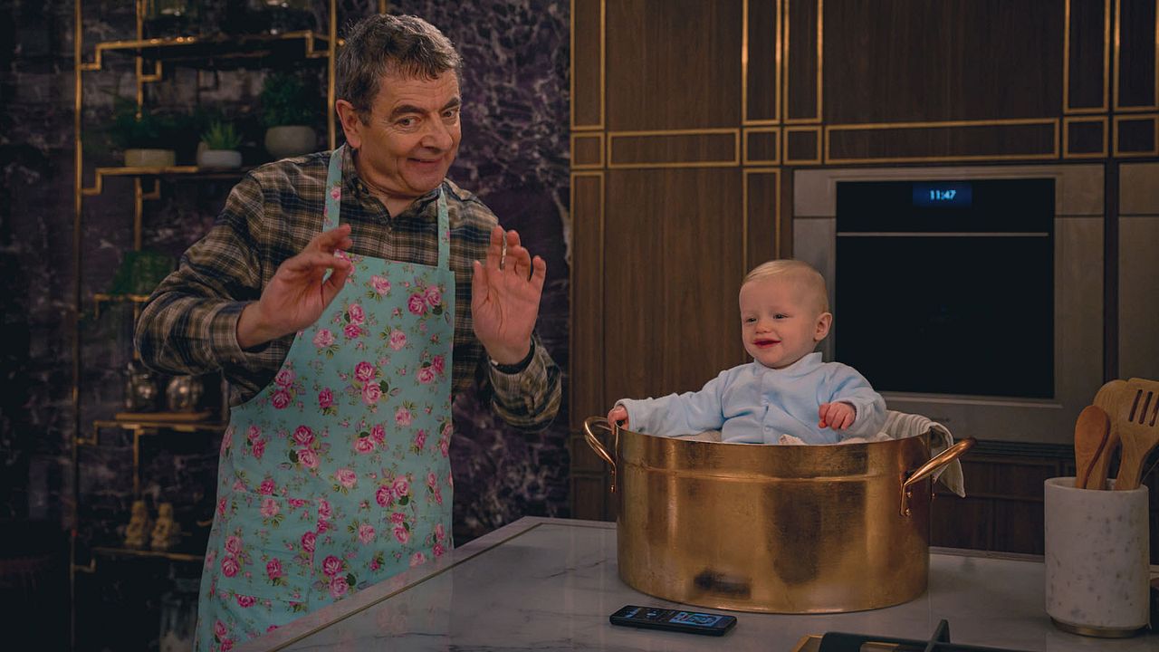 Seul face au bébé : Photo Rowan Atkinson