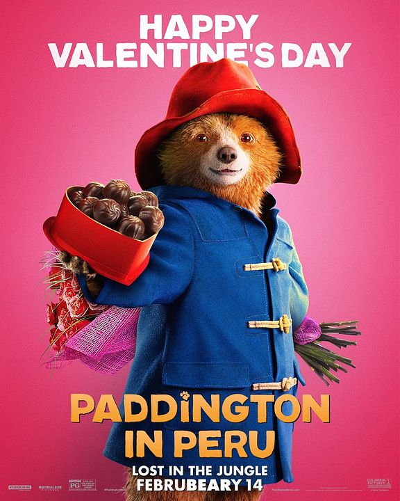 Paddington au Pérou : Affiche