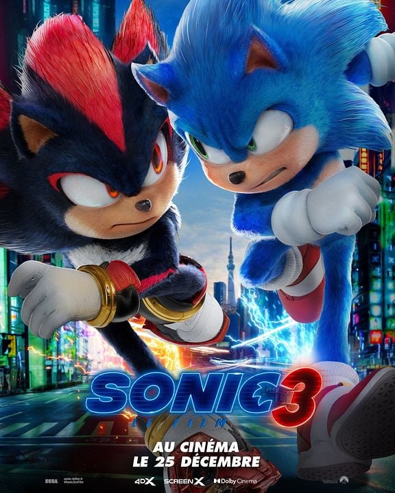 Sonic 3 - le film : Affiche