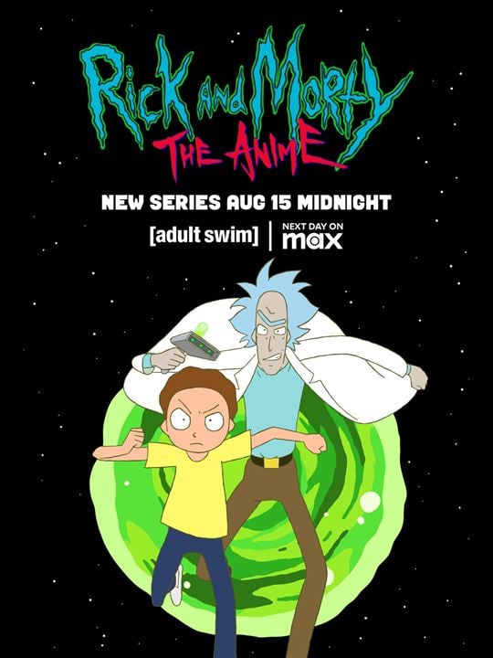 Rick et Morty : l'Anime : Affiche