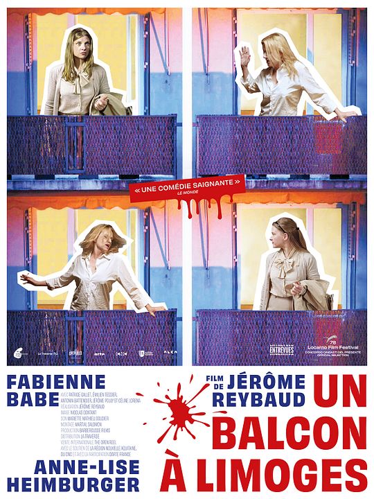 Un balcon à Limoges : Affiche