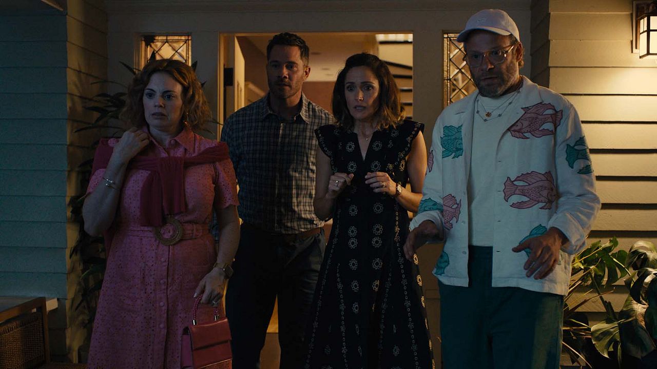 Photo Rachel Rosenbloom, Luke MacFarlane, Seth Rogen, Rose Byrne
