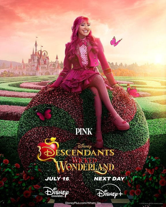 Descendants : La malédiction du pays des merveilles : Affiche