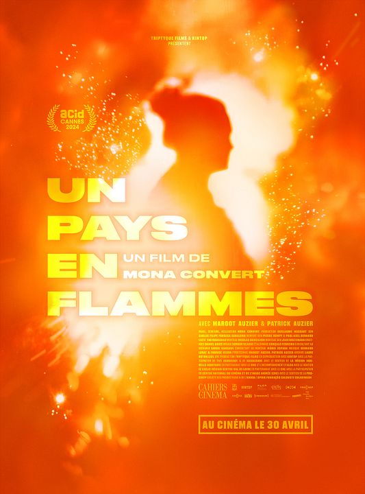 Un pays en flammes : Affiche