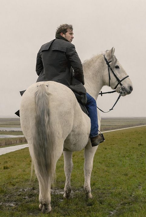 L'homme au cheval blanc : Affiche