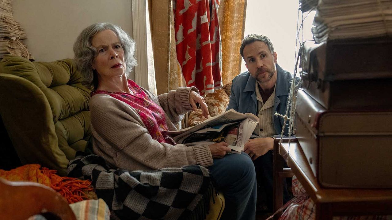 Photo Rafe Spall, Celia Imrie